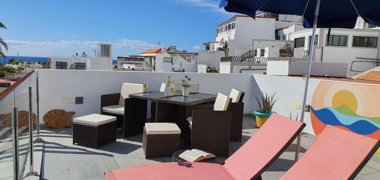 Hd Mogan Coral Apartments Puerto De Mogan Ruang foto