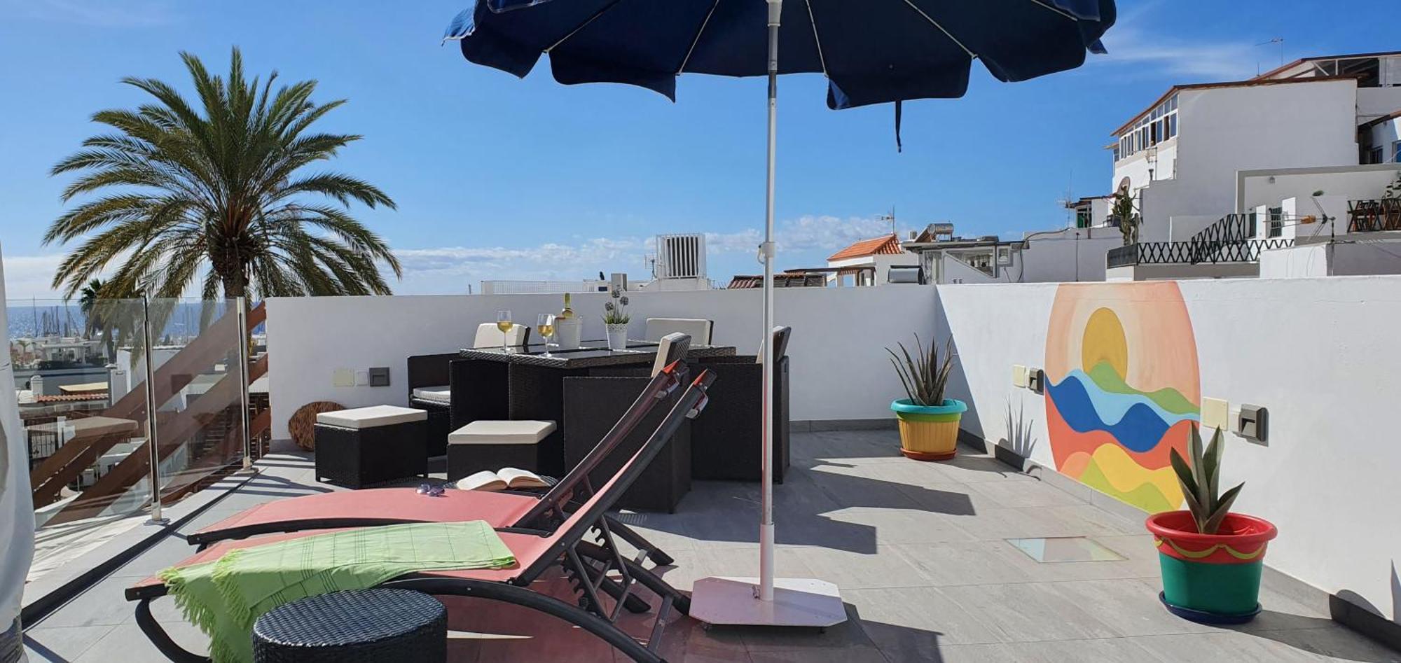 Hd Mogan Coral Apartments Puerto De Mogan Ruang foto